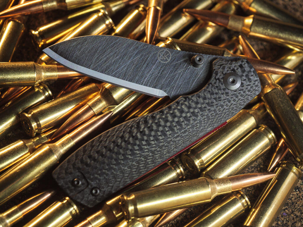Sandrin Knives Torino Carbon Fiber -- SHOT Show 2022 Sandrin Knives Torino Carbon Fiber -- SHOT Show 2022