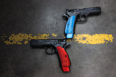 Shoot Red Versus Blue with New CZ Competition Pistols