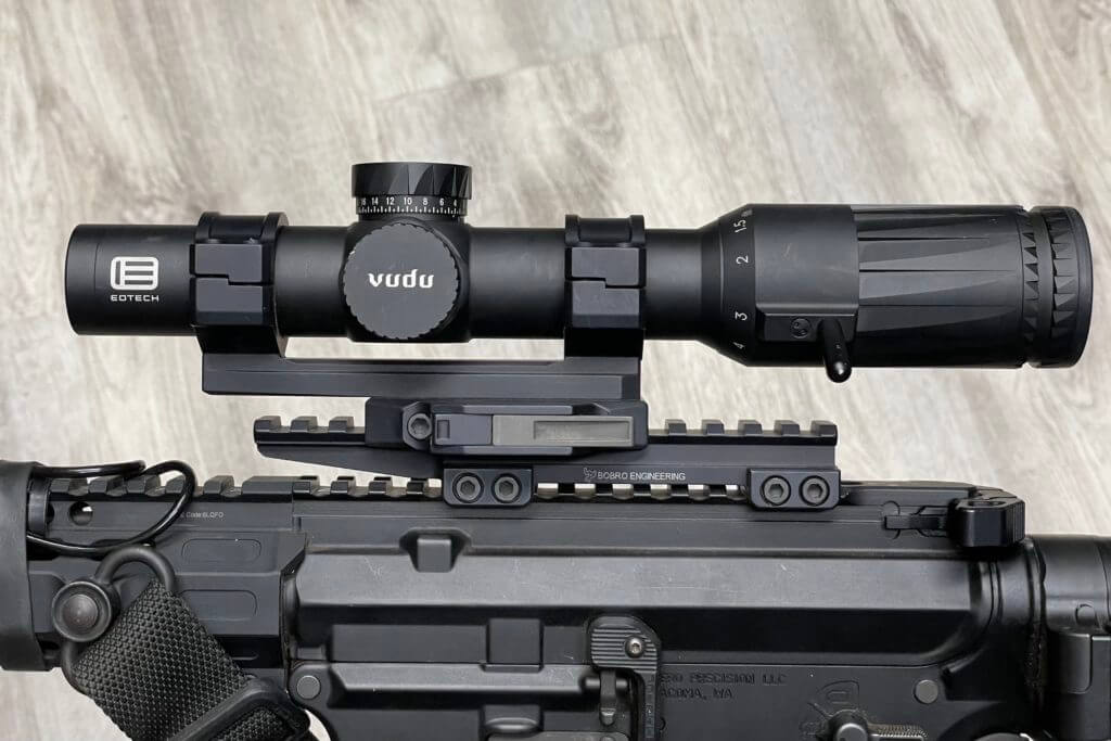 The EOTech Vudu 1-6 FFP with SR3 Reticle The EOTech Vudu 1-6 FFP with SR3 Reticle