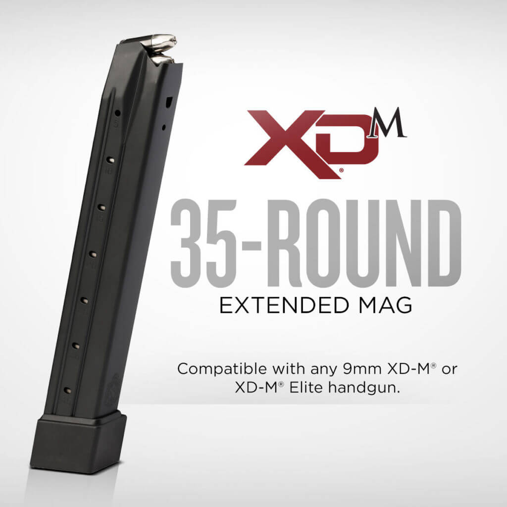 Springfield Armory Announces 35-Round Extended Mags for 9mm XD-M Family
