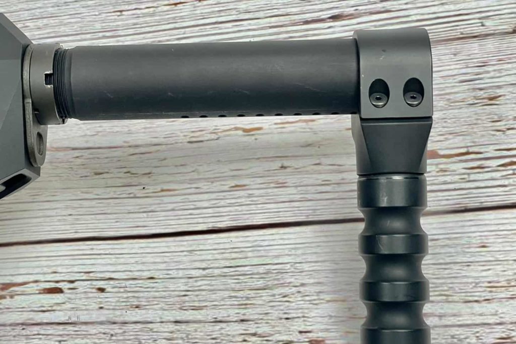 Not a Stock, Not a Brace! A New Stabilizer from Black Collar Firearms -- SHOT Show 2022 Not a Stock, Not a Brace! A New Stabilizer from Black Collar Firearms -- SHOT Show 2022
