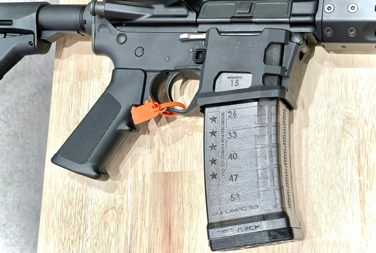 Quattro15?! The QuadStacking Magazine and Lower by Desert Tech SHOT Show 2022