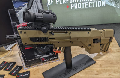 World’s First Bullpup Style Pistol-to-Rifle Conversion Kit from Meta Tactical – SHOT Show 2022