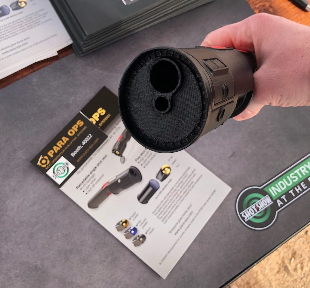 Para Ops Flashlight Shoots Low Energy, Non-Lethal Projectiles for 'Pain Compliance' — SHOT Show 2022
