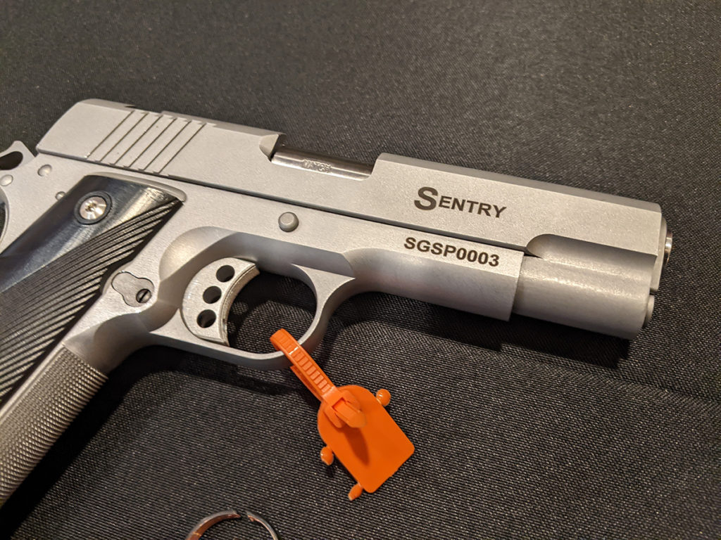 SmartGunz 1911 Sentry Being Field-Tested by LEOs, Will Be Available to Consumers in April – SHOT Show 2022