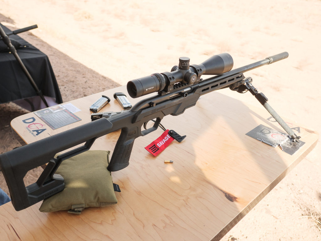 Savage Stance 9mm & 64 Precision .22 -- SHOT Show 2022
