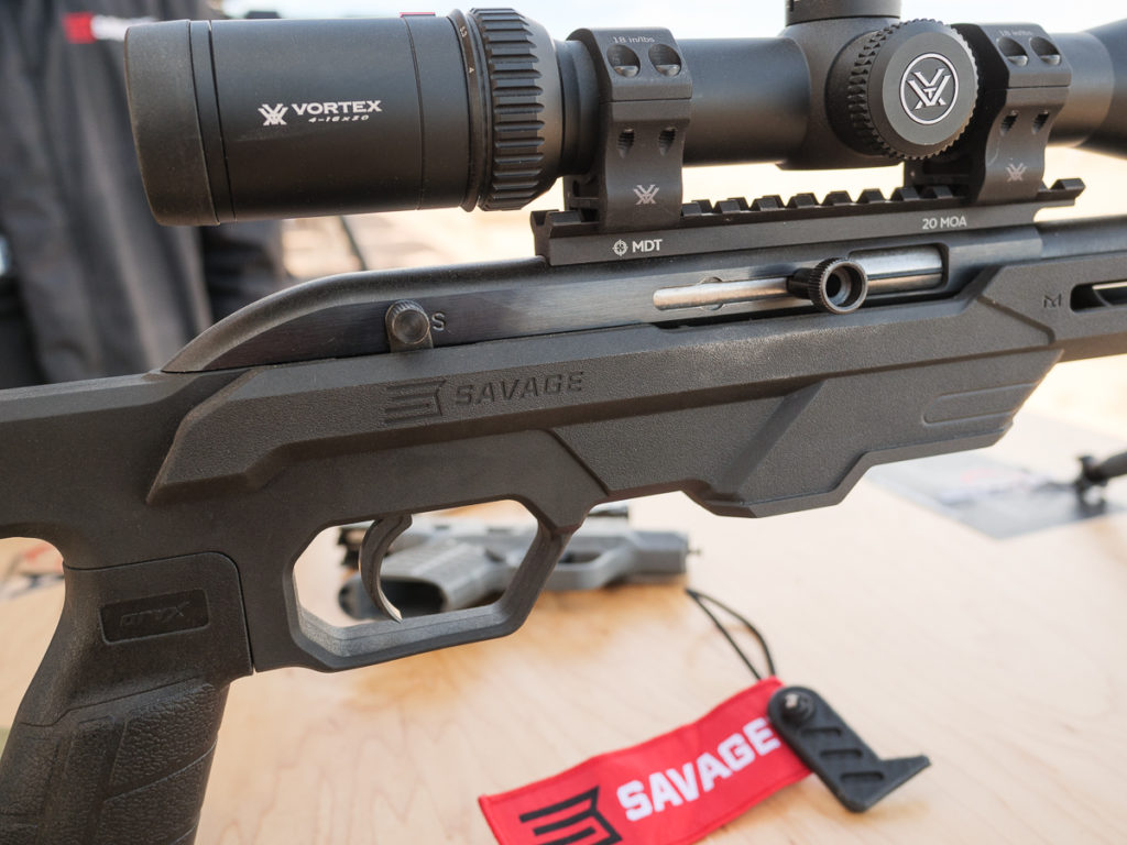 Savage Stance 9mm & 64 Precision .22 -- SHOT Show 2022