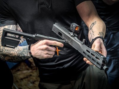 Transforming Pivot Rifle by Trailblazer Firearms -- SHOT Show 2022
