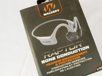 Walker's Raptor Bone Conduction Headset -- SHOT Show 2022