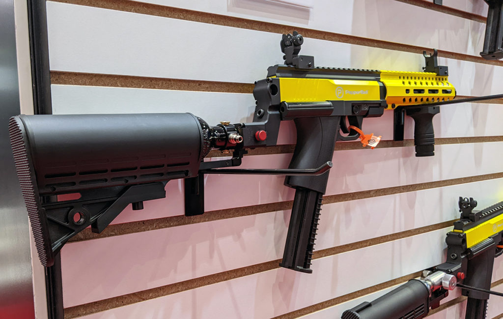 Pepperball Rolls Out New Non-Lethal Options for Law Enforcement: PPC Carbine and 'Blast' – SHOT Show 2022
