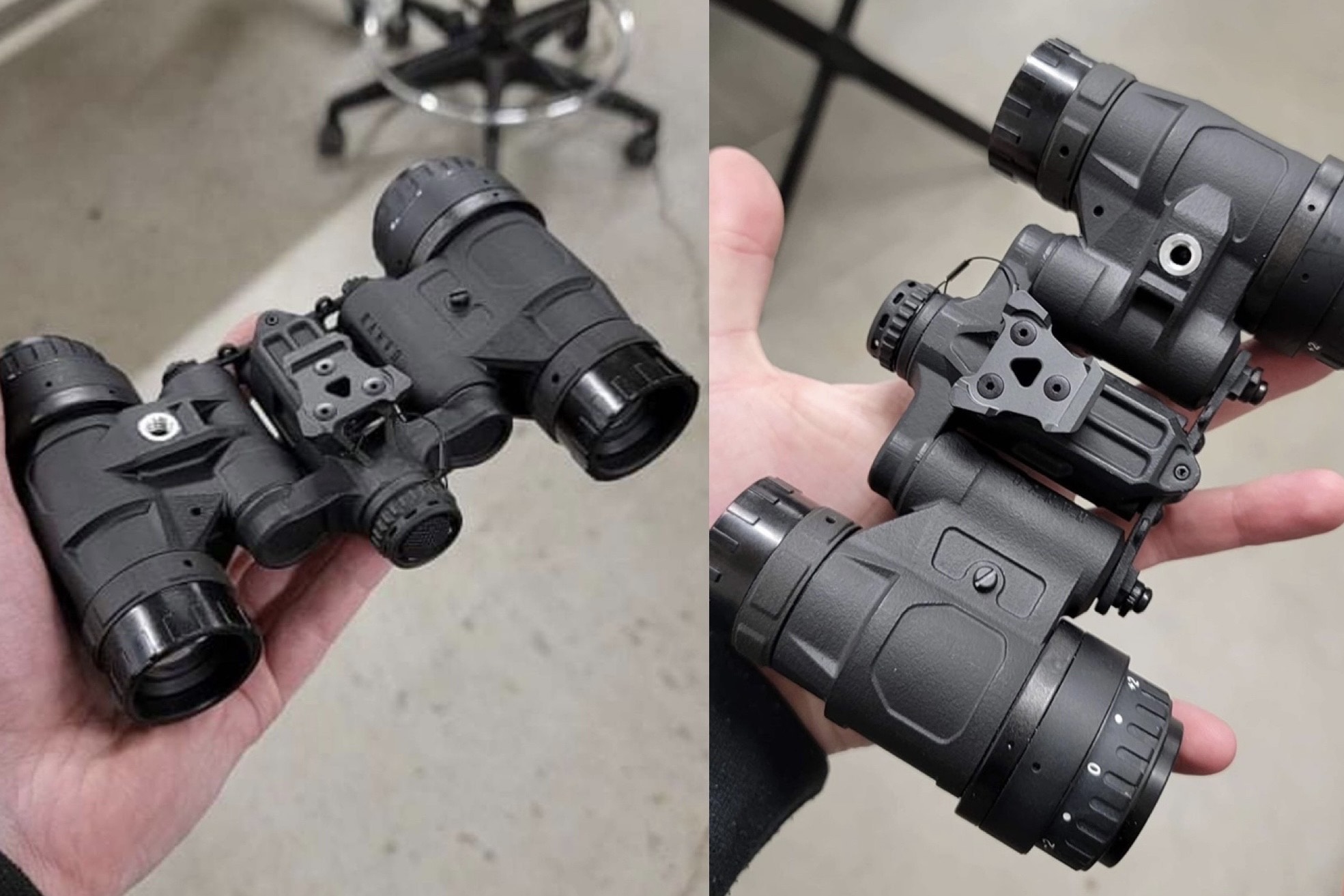 Nocturn Industries UANVM "Tanto" Night Vision Ultralight 3D Printed