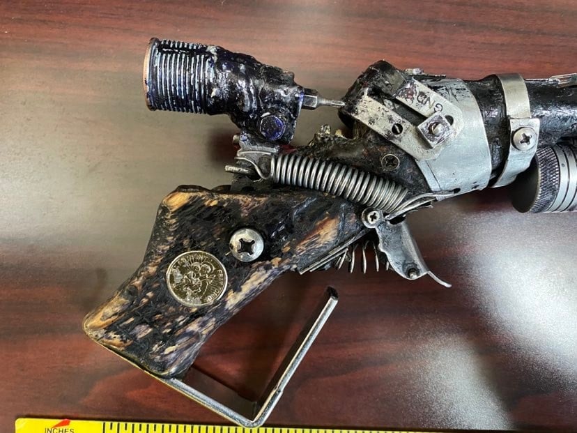 Hilarious Homemade Firearm Confiscated from Meth Head in Iowa (VIDEO)