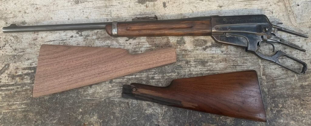 Fitting and Finishing a Wood Rifle Stock on an Original 1895 Winchester Fitting and Finishing a Wood Rifle Stock on an Original 1895 Winchester