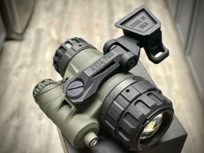 Featherweight Articulating Night Vision Monocular Mount: Introducing the Noisefighters AX14-PRO