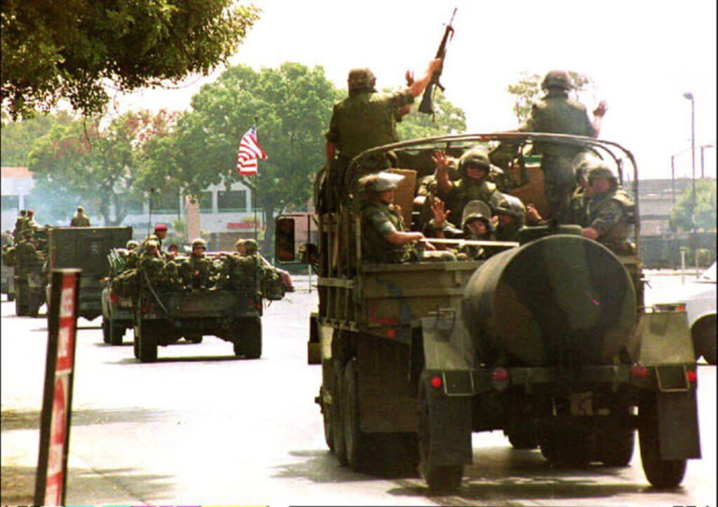 Rodney King, Latasha Harlins, Rooftop Koreans, and the Terminator