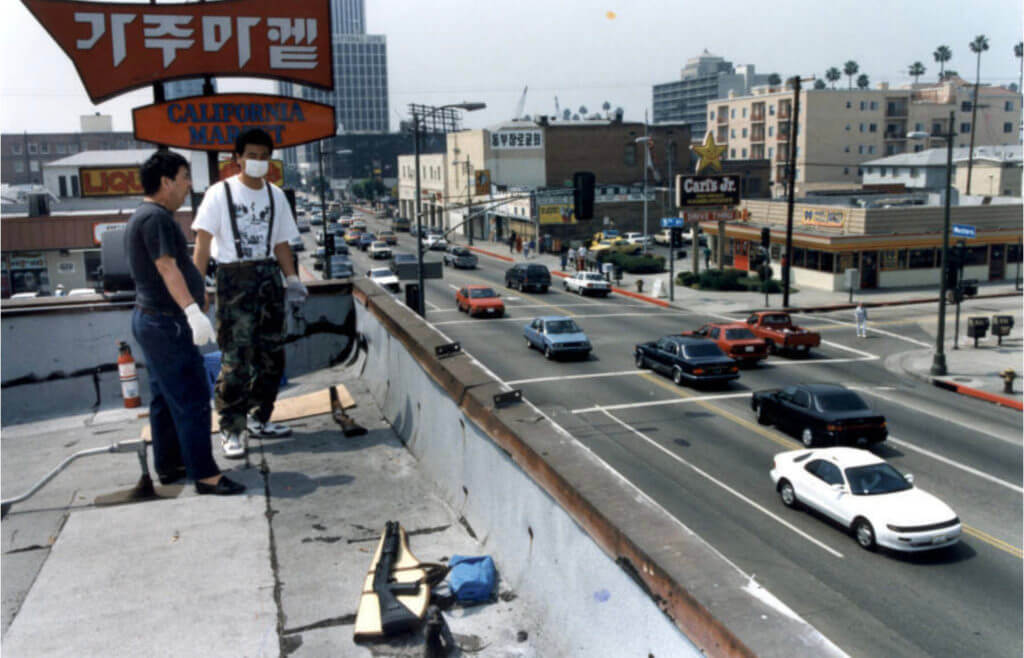 Rodney King, Latasha Harlins, Rooftop Koreans, and the Terminator