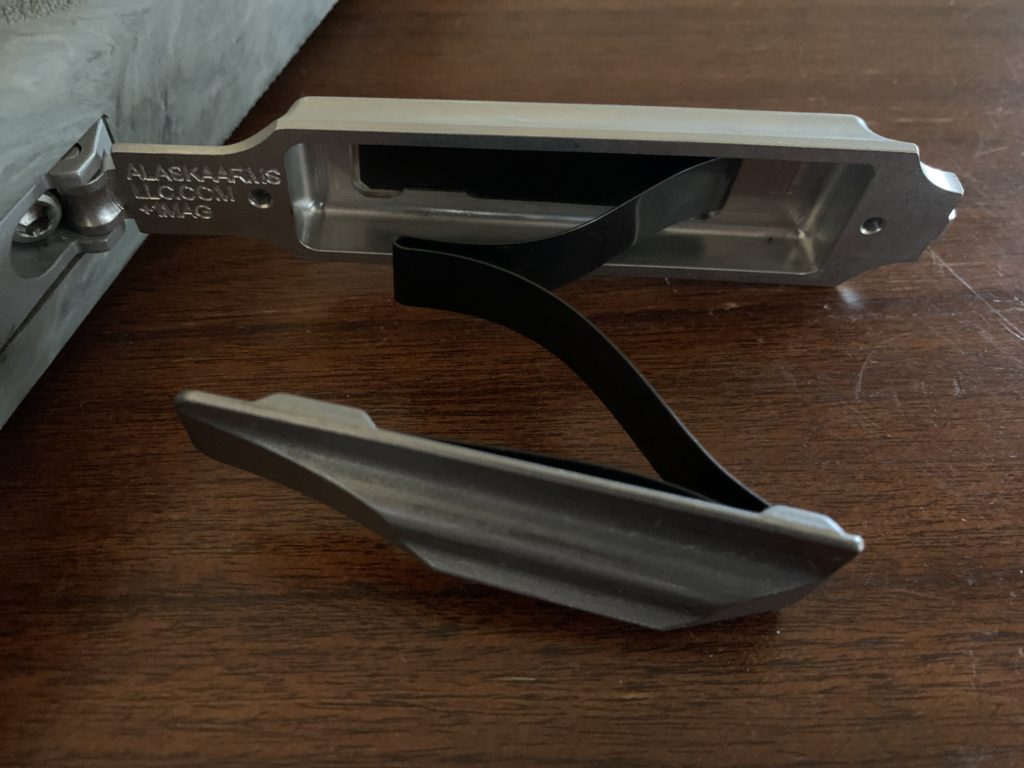 Alaska Arms: Ruger M77 Rings and Extra Round Floorplate Alaska Arms: Ruger M77 Rings and Extra Round Floorplate