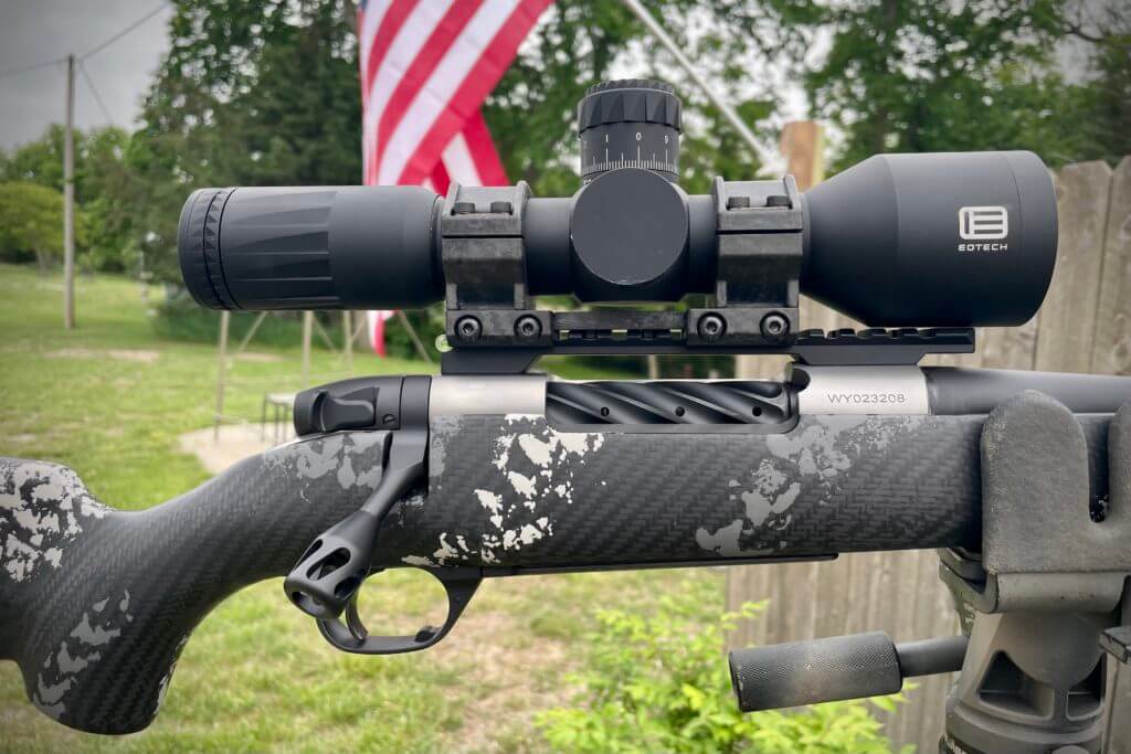 New From Weatherby: The Ultralight Mark V Backcountry 2.0 TI Weatherby Ultralight Mark V Backcountry 2.0 TI with EOTech Scope