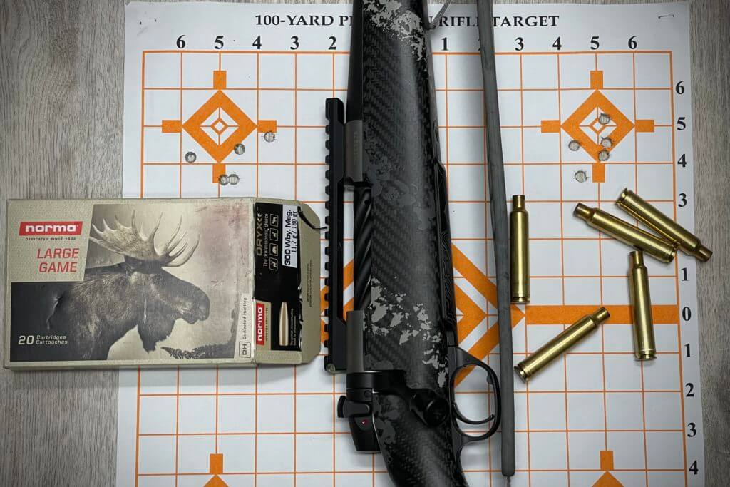 New From Weatherby: The Ultralight Mark V Backcountry 2.0 TI Weatherby Ultralight Mark V Backcountry 2.0 TI with a target