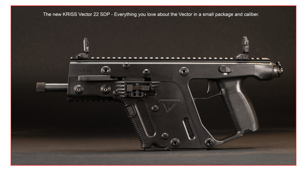 KRISS Vector .22LR – Perfect Trainer or Plinker KRISS Vector .22LR – Perfect Trainer or Plinker
