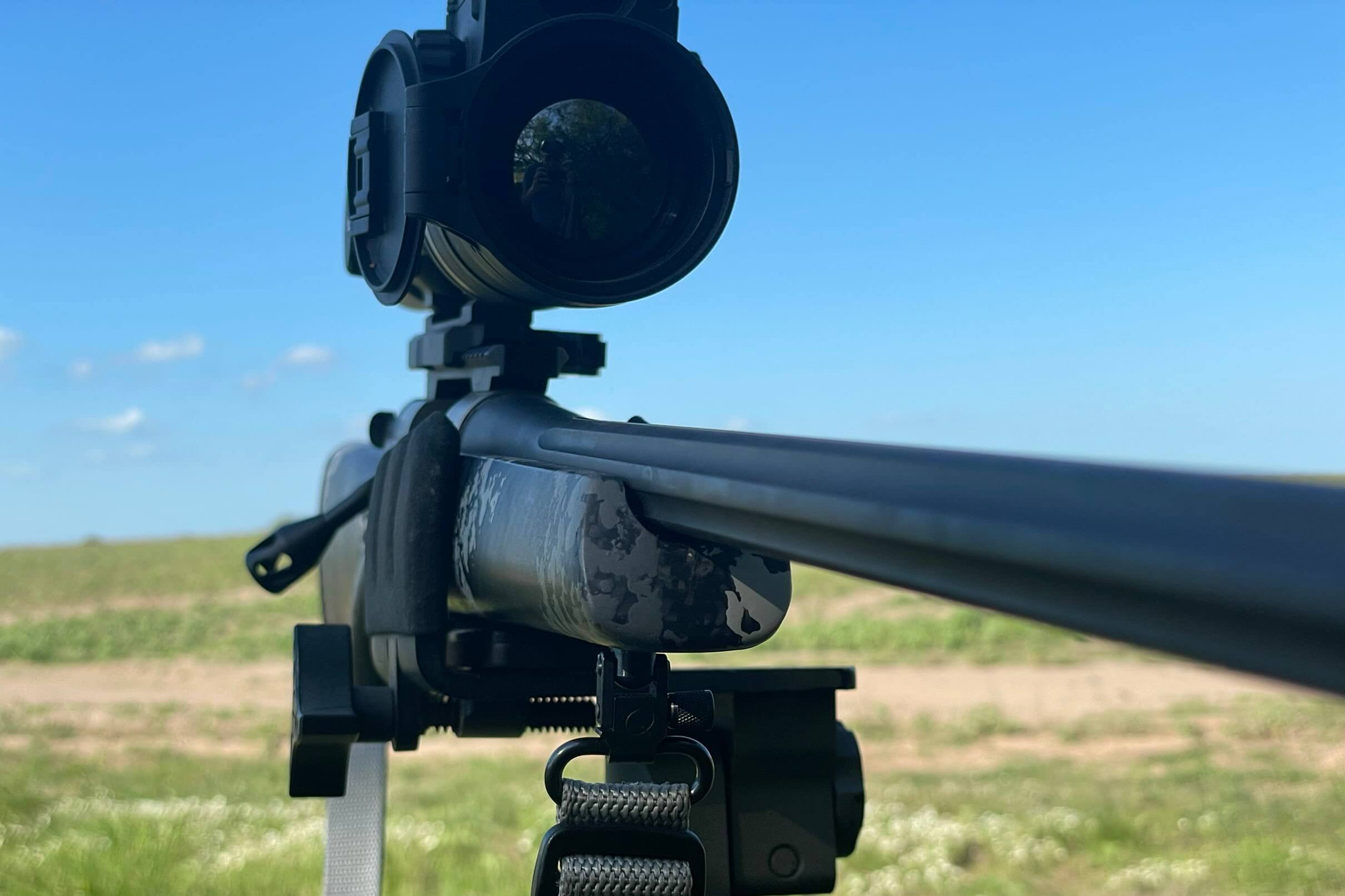 New From Weatherby: The Ultralight Mark V Backcountry 2.0 TI Weatherby Ultralight Mark V Backcountry 2.0 TI with thermal scope
