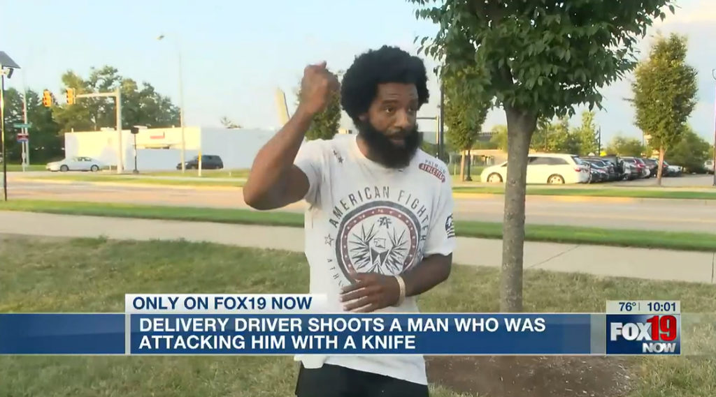 Amazon Driver 'Deactivated' After Shooting Knife-Wielding Attacker Amazon Driver 'Deactivated' After Shooting Knife-Wielding Attacker