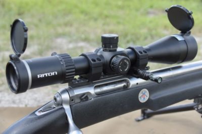 2 - Budget Riflescope Riton X3 Conquer 6-24x50, Conquered