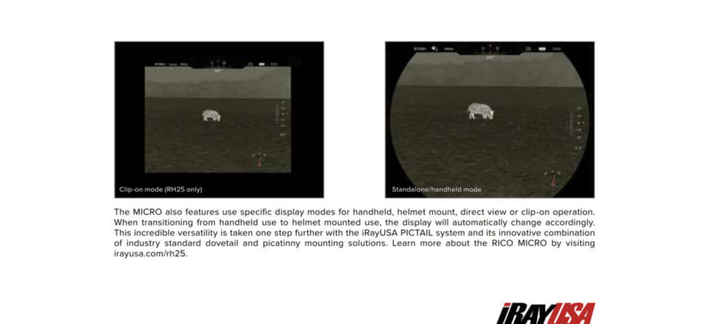 InfiRay RH25 Multi-Purpose Thermal Monocular InfiRay RH25 Multi-Purpose Thermal Monocular