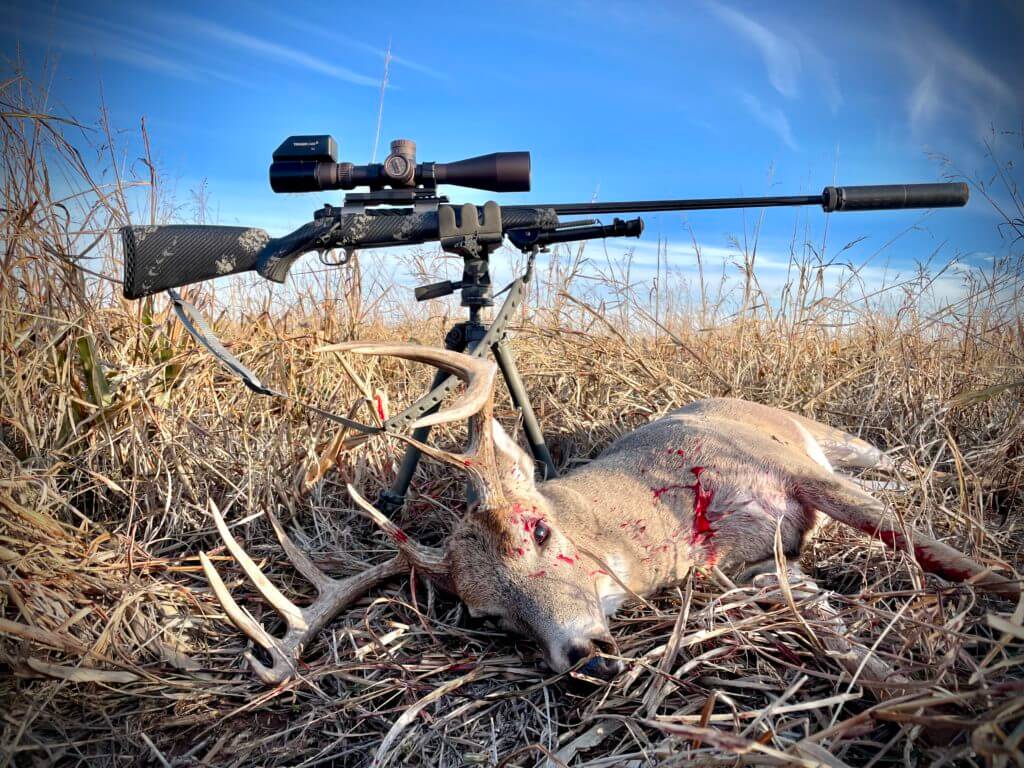 New From Weatherby: The Ultralight Mark V Backcountry 2.0 TI Weatherby Ultralight Mark V Backcountry 2.0 TI with buck