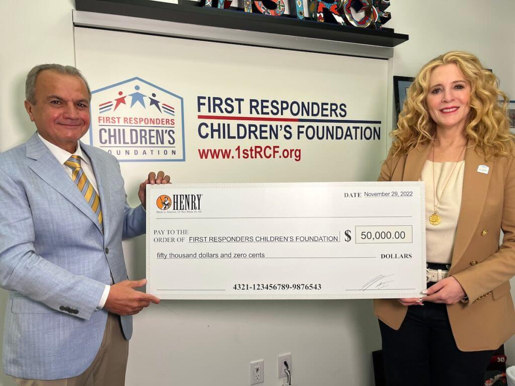 Henry Repeating Arms Donates ,000 to First Responders Children’s Foundation