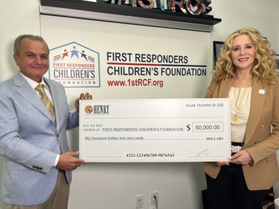 Henry Repeating Arms Donates $50,000 to First Responders Children’s Foundation