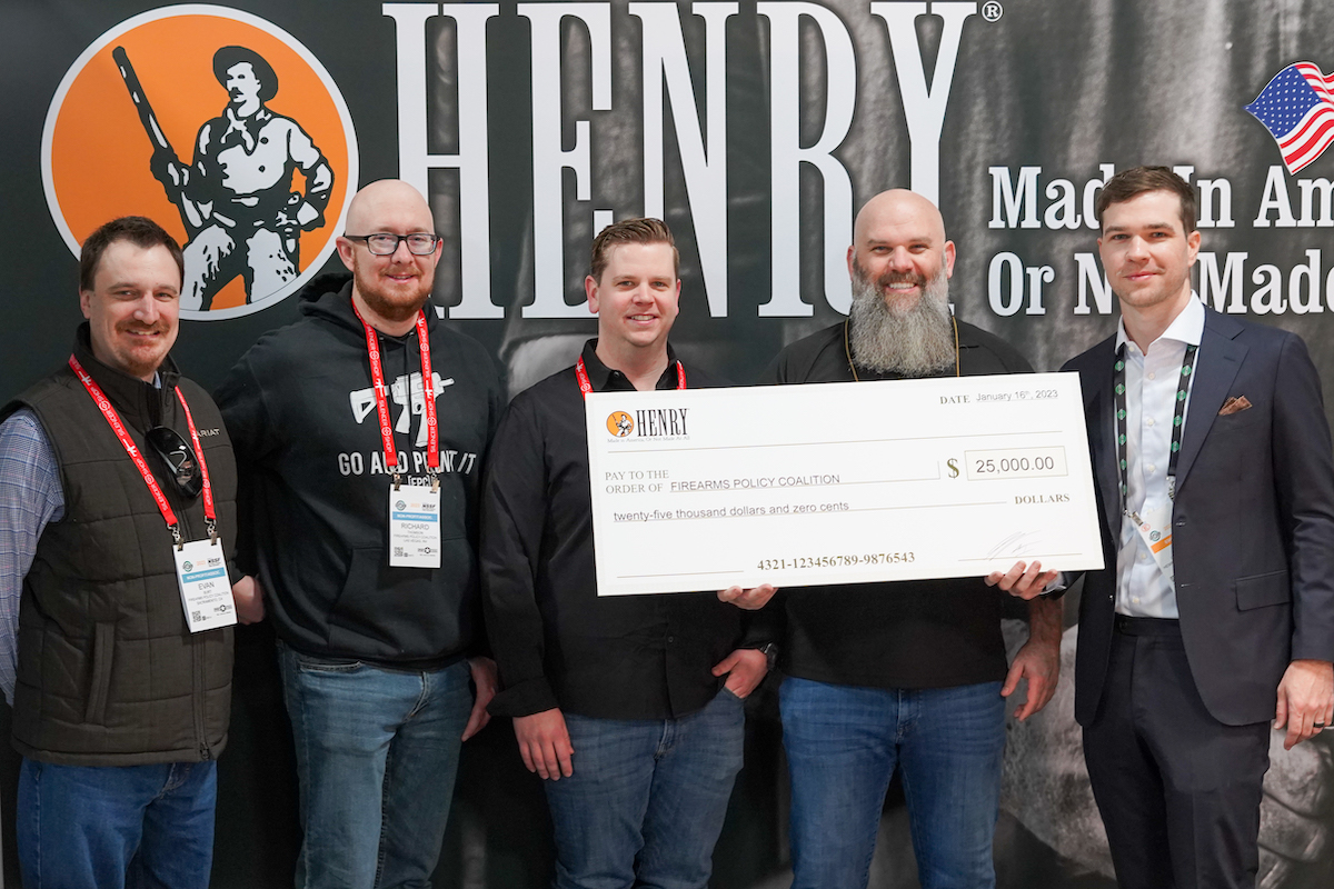 Henry Repeating Arms Donates 75,000 to Leading Gun Rights Organizations