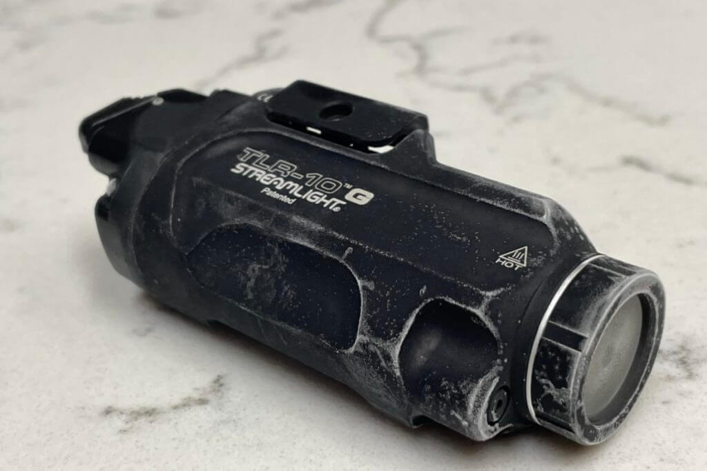 Streamlight TLR-10G freezing durability test