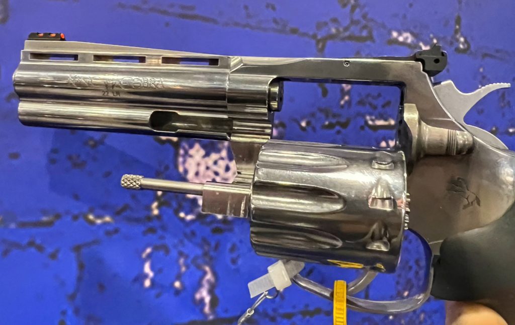 Colt's King Cobra 10-Shot Revolver & 4-Inch Anaconda -- SHOT Show 2023