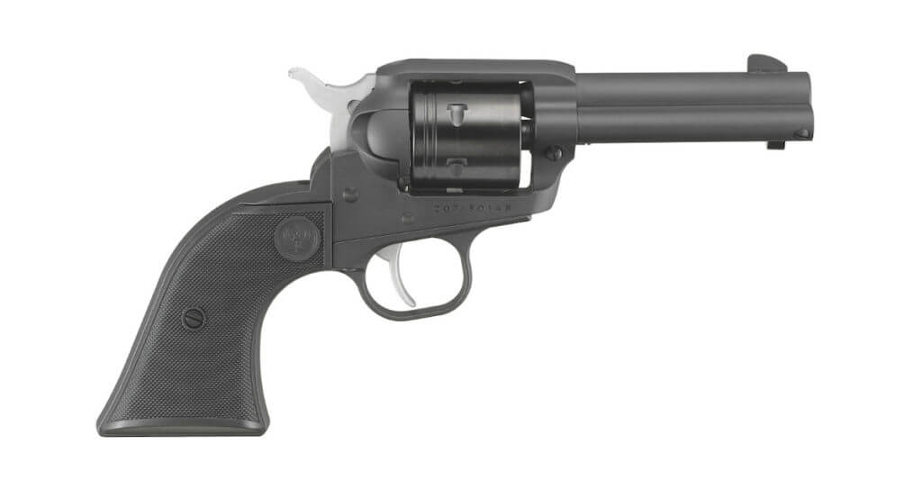 The Ruger Wrangler with a silver Cerkote finish and a 3.75-inch barrel.  (Photo: Ruger)