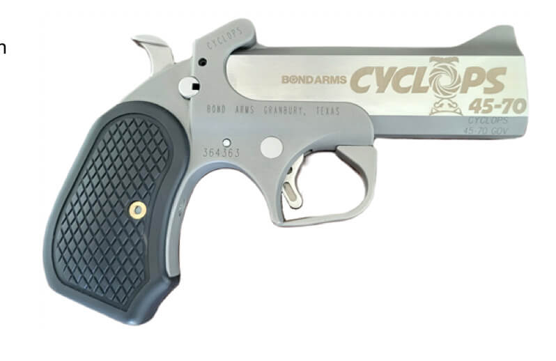 Bond Arms Cyclops, profile view.