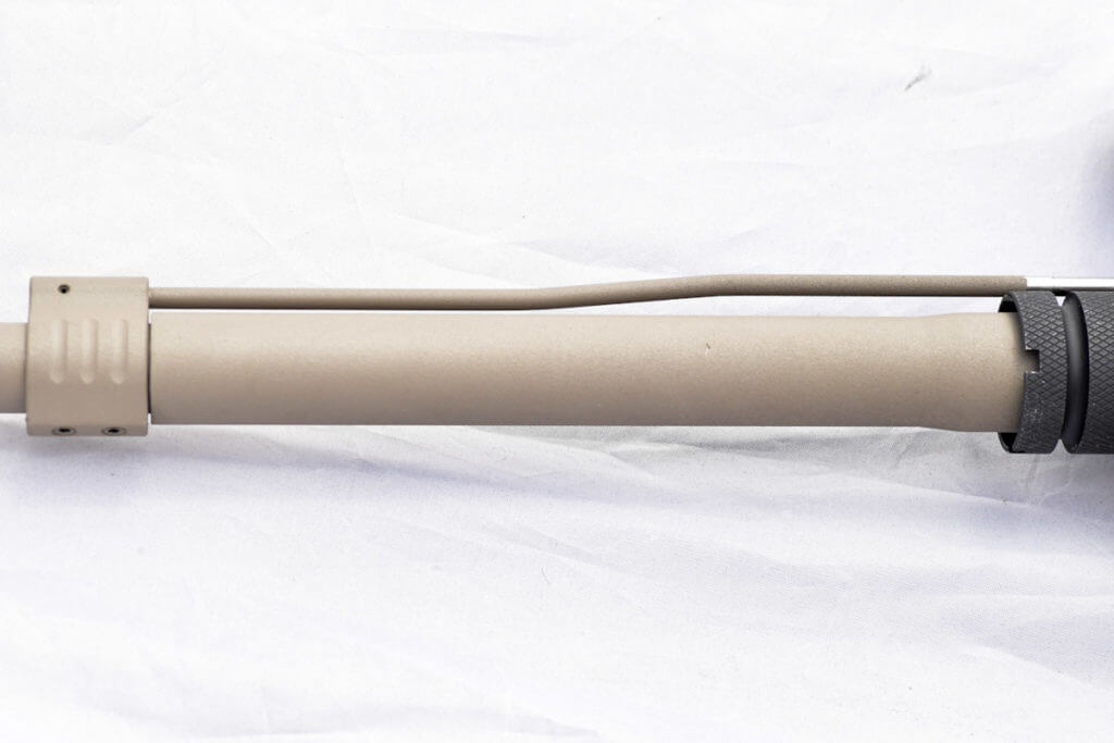 The Civilian Defensive Rifle, Part 1: New Gas Length General view of the Carbine Pls One barrel, gas tube and gas block.