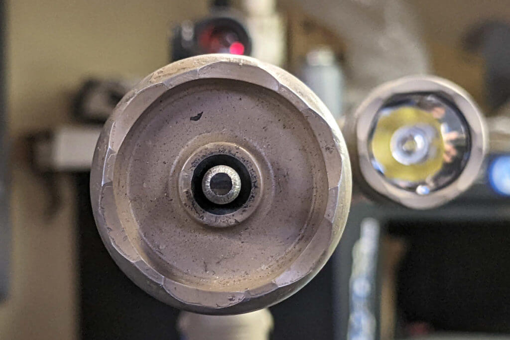 The Civilian Defensive Rifle, Part 1: New Gas Length Check suppressor alignment to avoid baffle strikes.