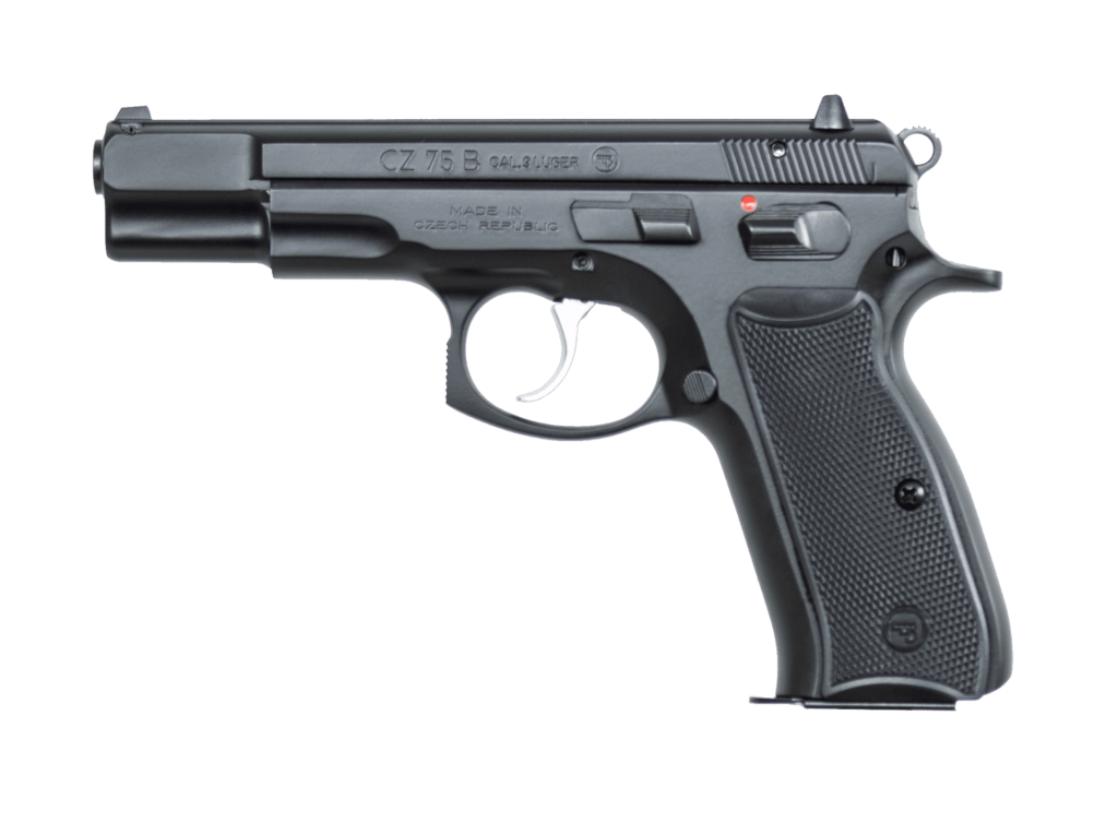 CZ 75 B Wonder Nine with inside the frame slide design for controllable recoil