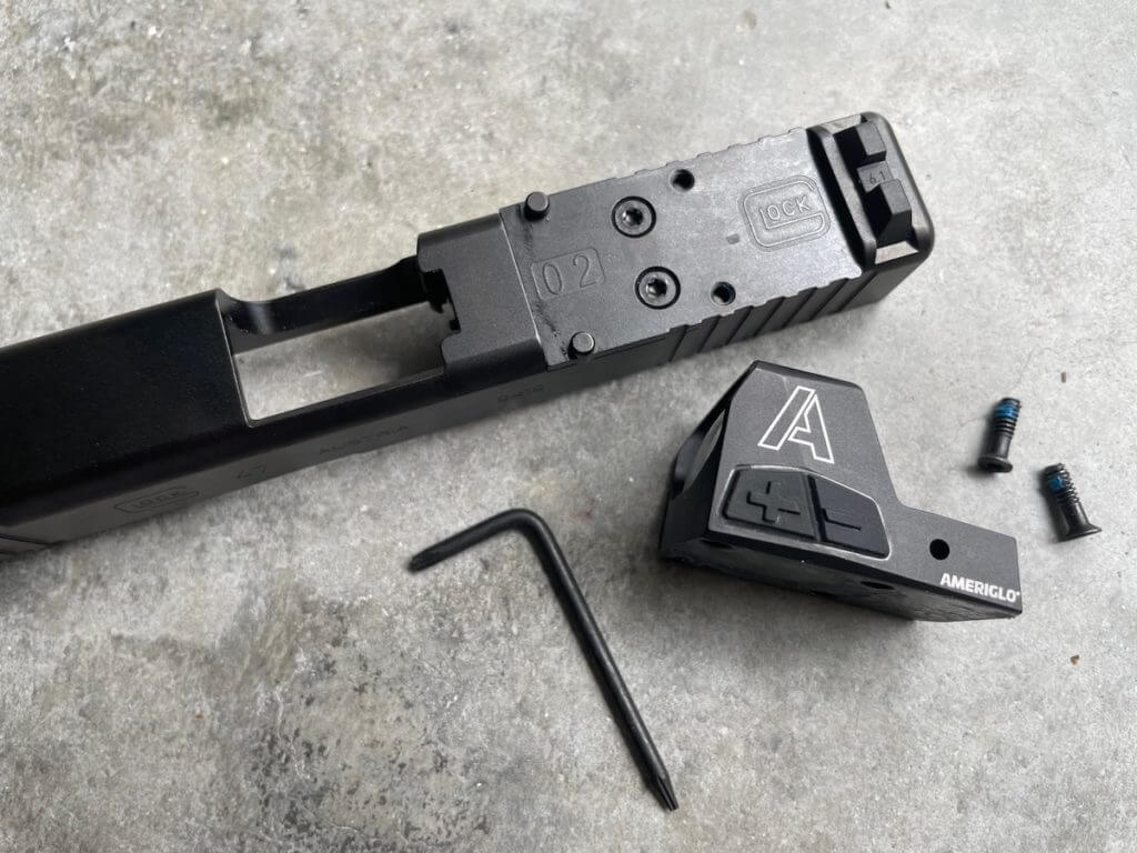 Mounting an Ameriglo Haven red dot to a Glock 47 MOS.