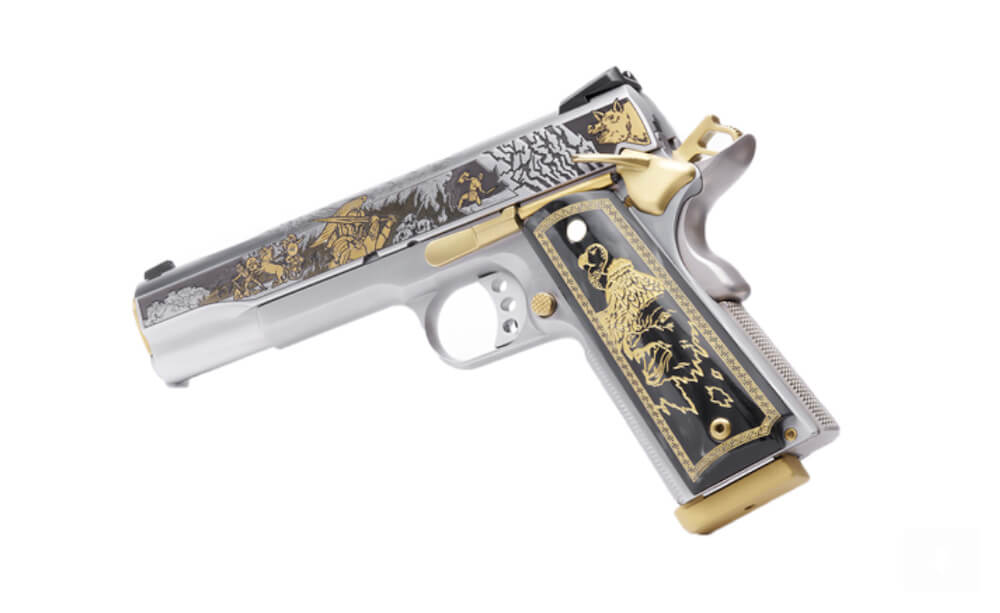 A special SK Customs "Ares" 1911.