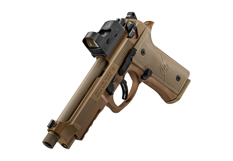 Beretta 92A4 Wonder Nine with optic ready slide rail and threaded barrel