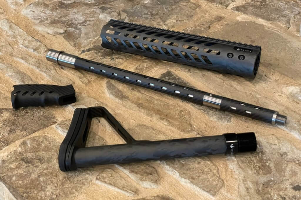 Meet the Ultralight Crown Precision Elite AR10 Crown Precision carbon fiber furniture