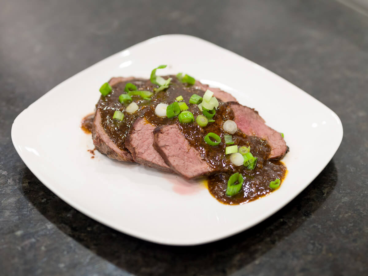 Simple Gourmet Elk Steak with Black Pepper Sauce (Taiwanstyle)