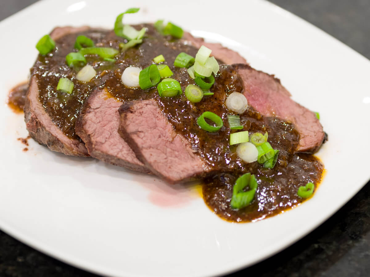 Simple Gourmet Elk Steak with Black Pepper Sauce (Taiwanstyle)