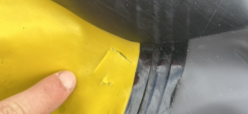 Backcountry Rafting: 9.1lb Kokopelli Rogue R-Deck Packraft Review Tear through the outer lining of the Rogue R-Deck