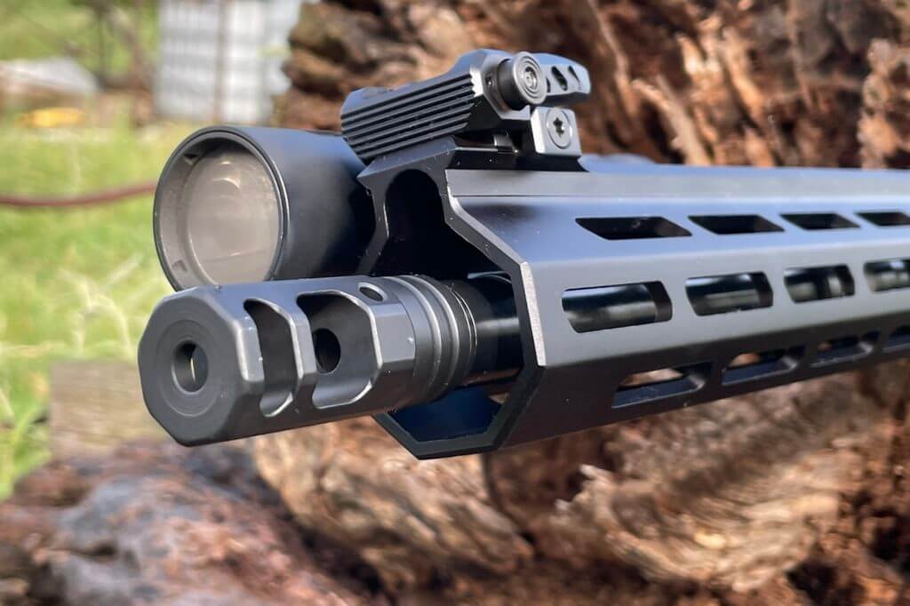 Springfield SAINT Victor with LAW Tactical Folder Reviewed! Springfields own muzzle brake