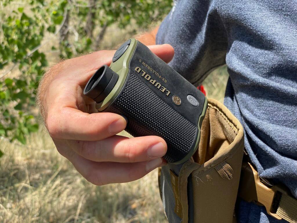 Leupold rangefinder in the backcountry