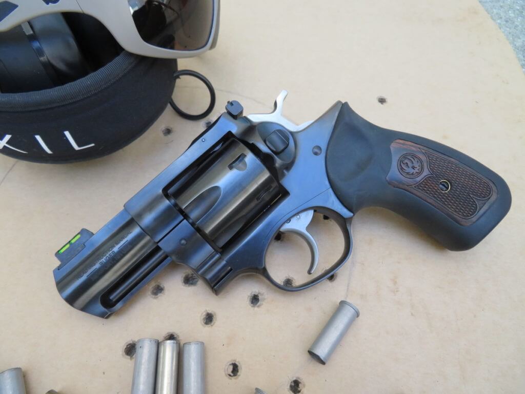 3 - Ruger Talo GP100: Every Day Carry 357 Magnum Ruger Talo GP100 on target.