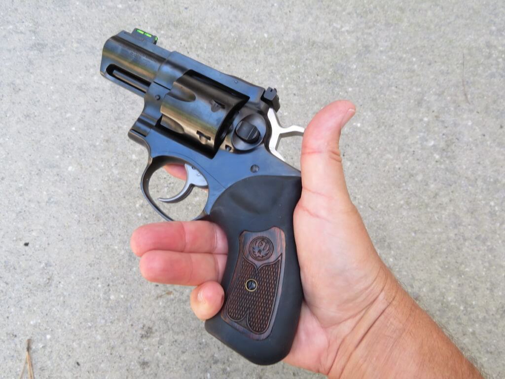 3 - Ruger Talo GP100: Every Day Carry 357 Magnum Ruger GP100 rubber grip.